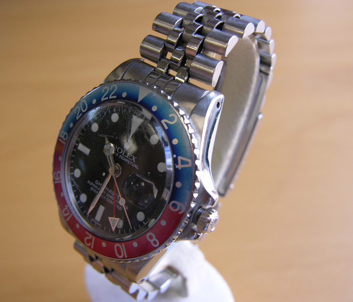 Vintage watch before restoration