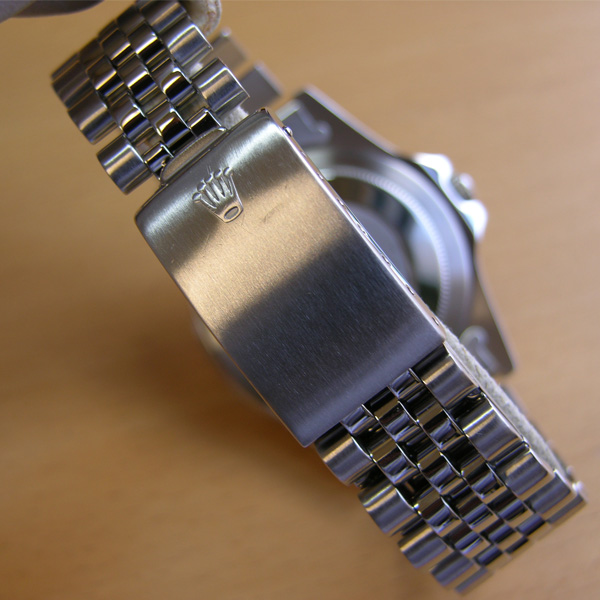 Restored watch bracelet and clasp